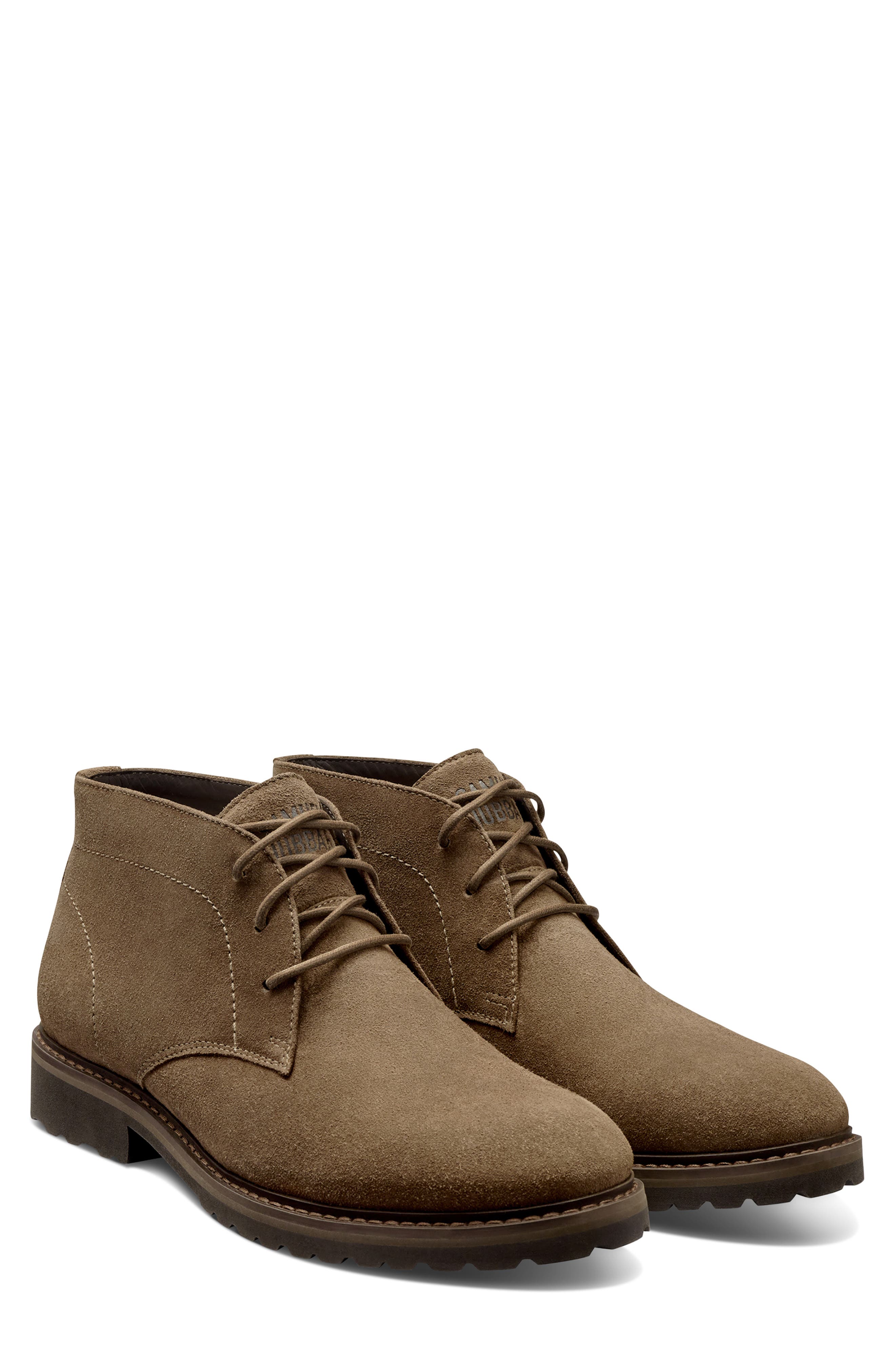 Featherlight Leather Chukka Boot, Alternate, color, TAUPE OILED SUEDE