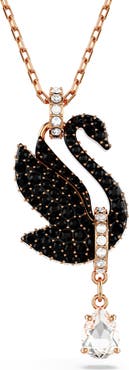 Swarovski Swam Pendant Necklace
