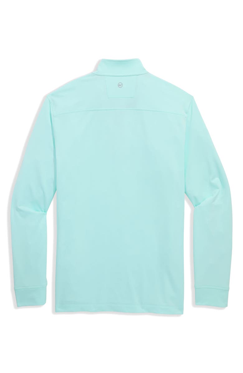 vineyard vines Performance Club Quarter-Zip Pullover, Alternate, color, Crystal Blue