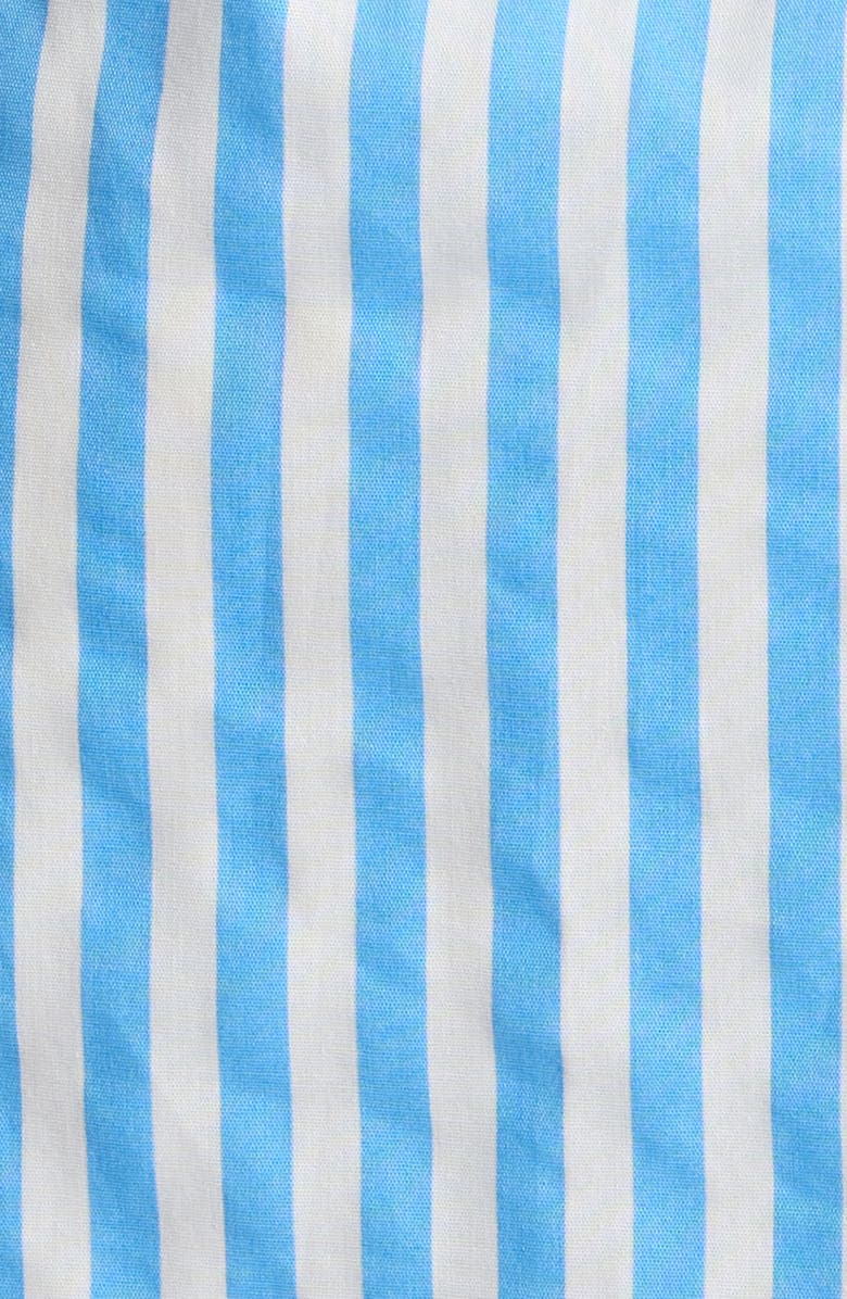 SUGARLIPS Saida Kenda Striped Shift Minidress, Alternate, color, Blue White Stripe