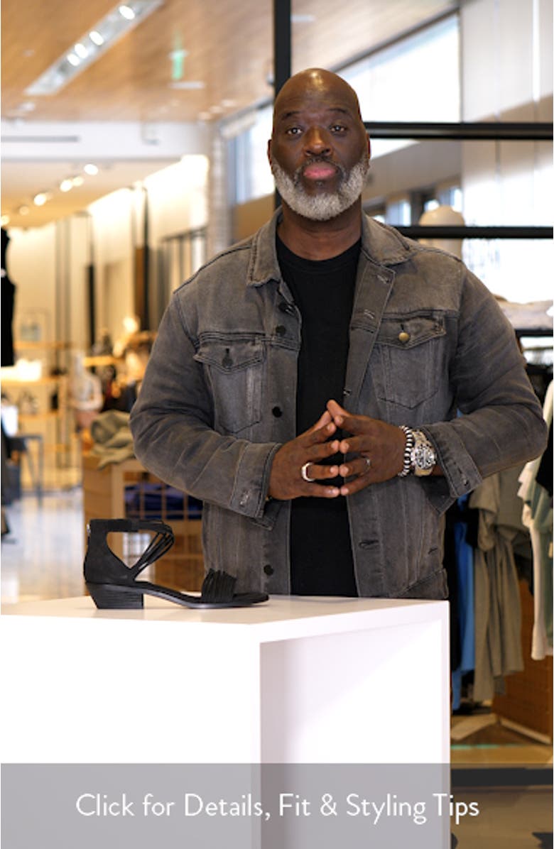 Viro Ankle Strap Sandal, sales video thumbnail