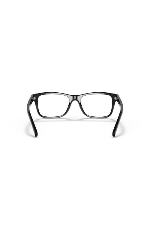Lenscrafters 54mm Square Optical Glasses In Black