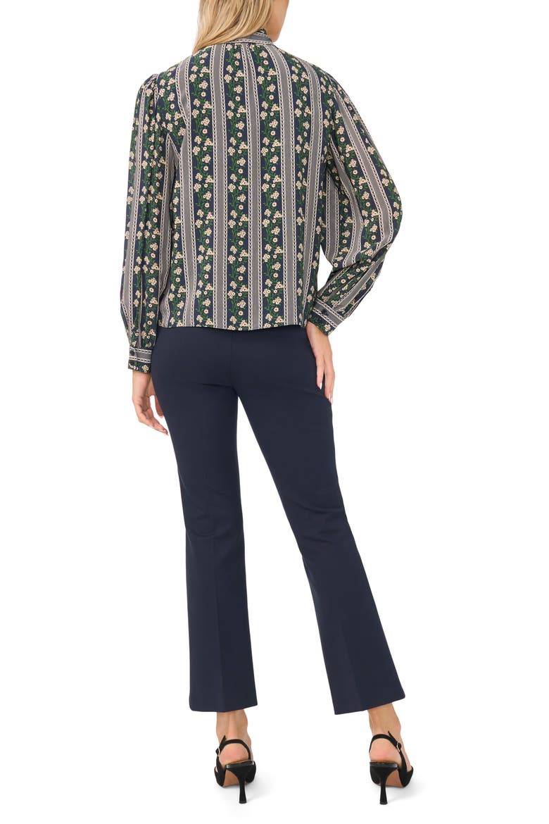 Vanessa Tie Neck Top, Alternate, color, INDIGO NIGHT