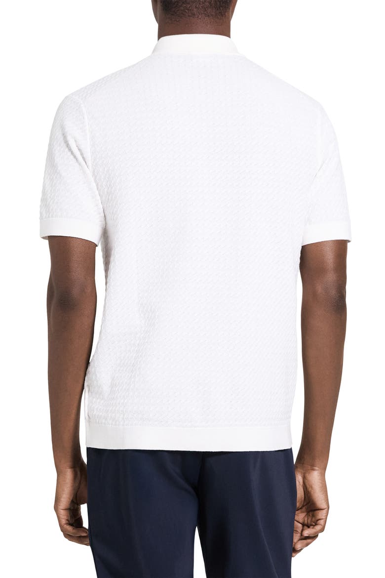 Cairn in Cotton Short Sleeve Shirt, Alternate, color, IVORY