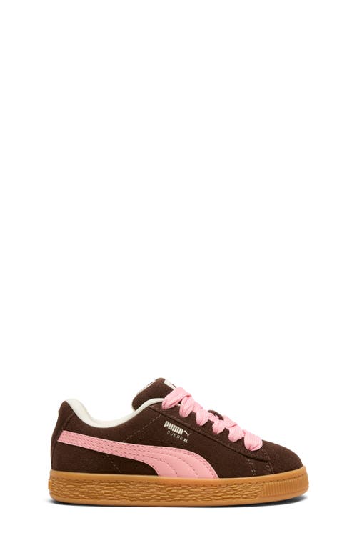 Puma Kids' Suede Xl Skate Sneaker In Brown