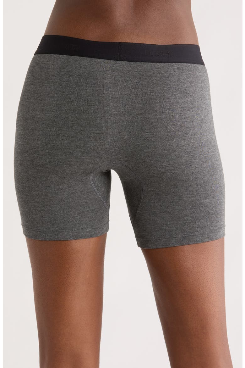 Baller Pad Liner Ultra-Soft 5-Inch Boxer Briefs, Alternate, color, CHARCOAL HEATHER 2.0