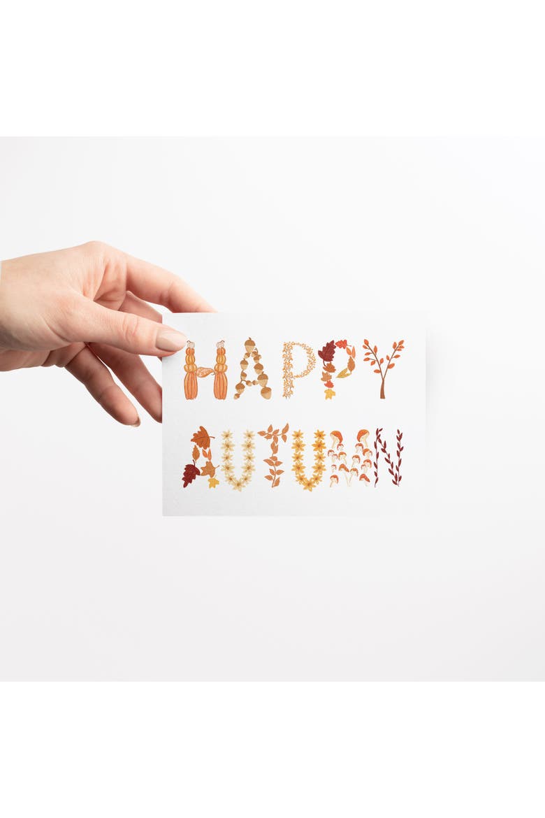 Fall/Halloween Greeting Card Pack Sets (3 ct) Happy Autumn, Alternate, color, Multi-Pack