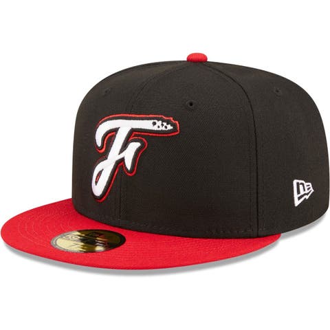 Men's New Era Black Fayetteville Woodpeckers Authentic Collection 59FIFTY Fitted Hat