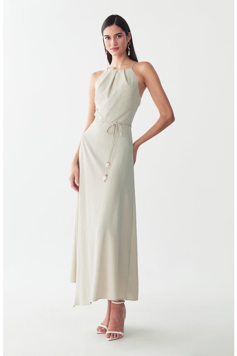 Marni Midi Dress, Alternate, color, Natural