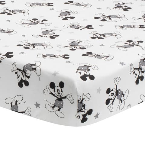 Disney Baby Magical Mickey Mouse 100% Cotton Fitted Crib Sheet