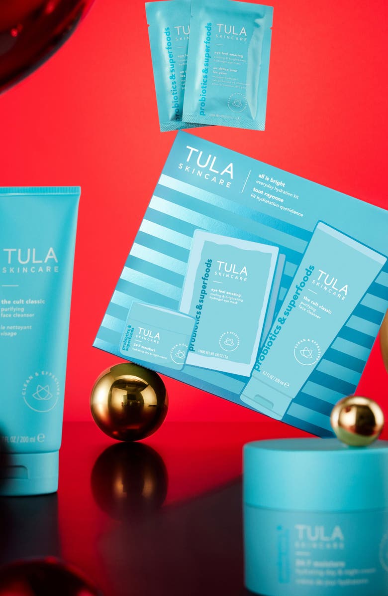 TULA Skincare All Is Bright Everyday Hydration Kit (Limited Edition) $103 Value, Alternate, color, 