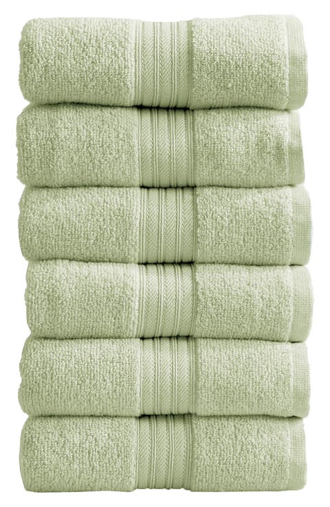 6-Piece Cotton Bath Towels