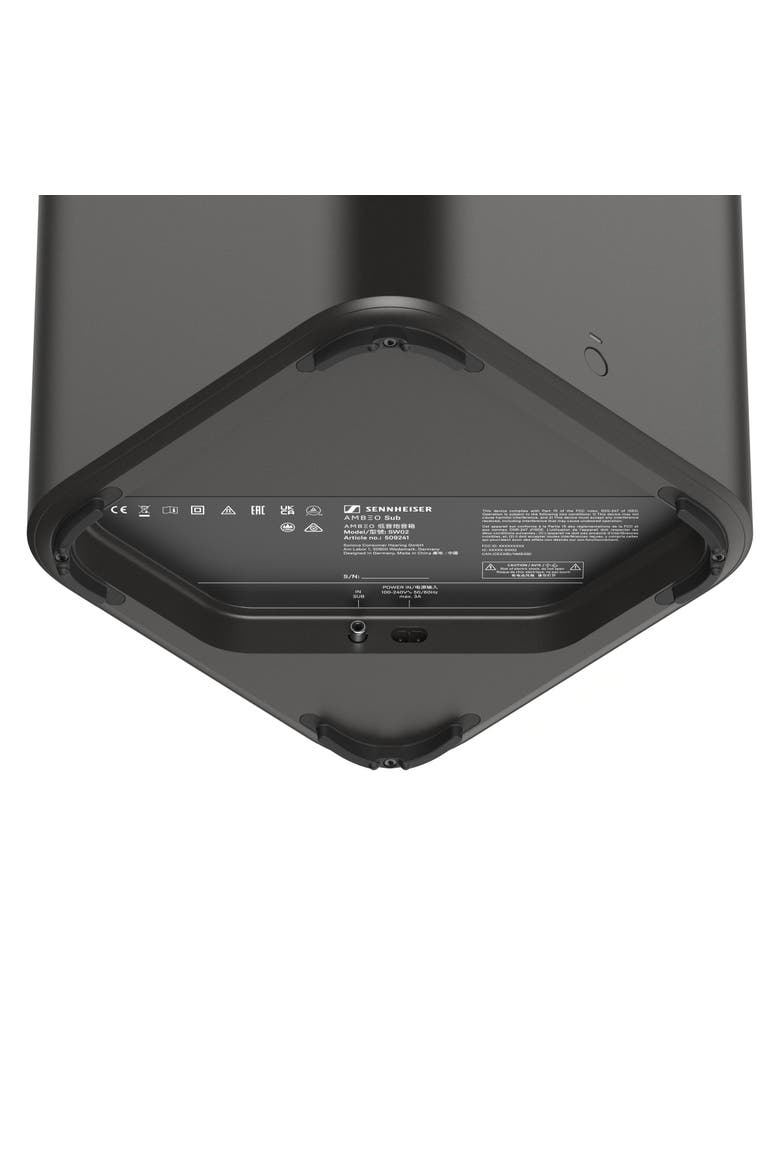 Ambeo Subwoofer, Alternate, color, Black