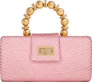 Soli & Sun THE SERENA Woven Straw Clutch Bag