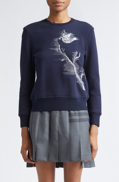 Satin Stitch Embroidered Cotton