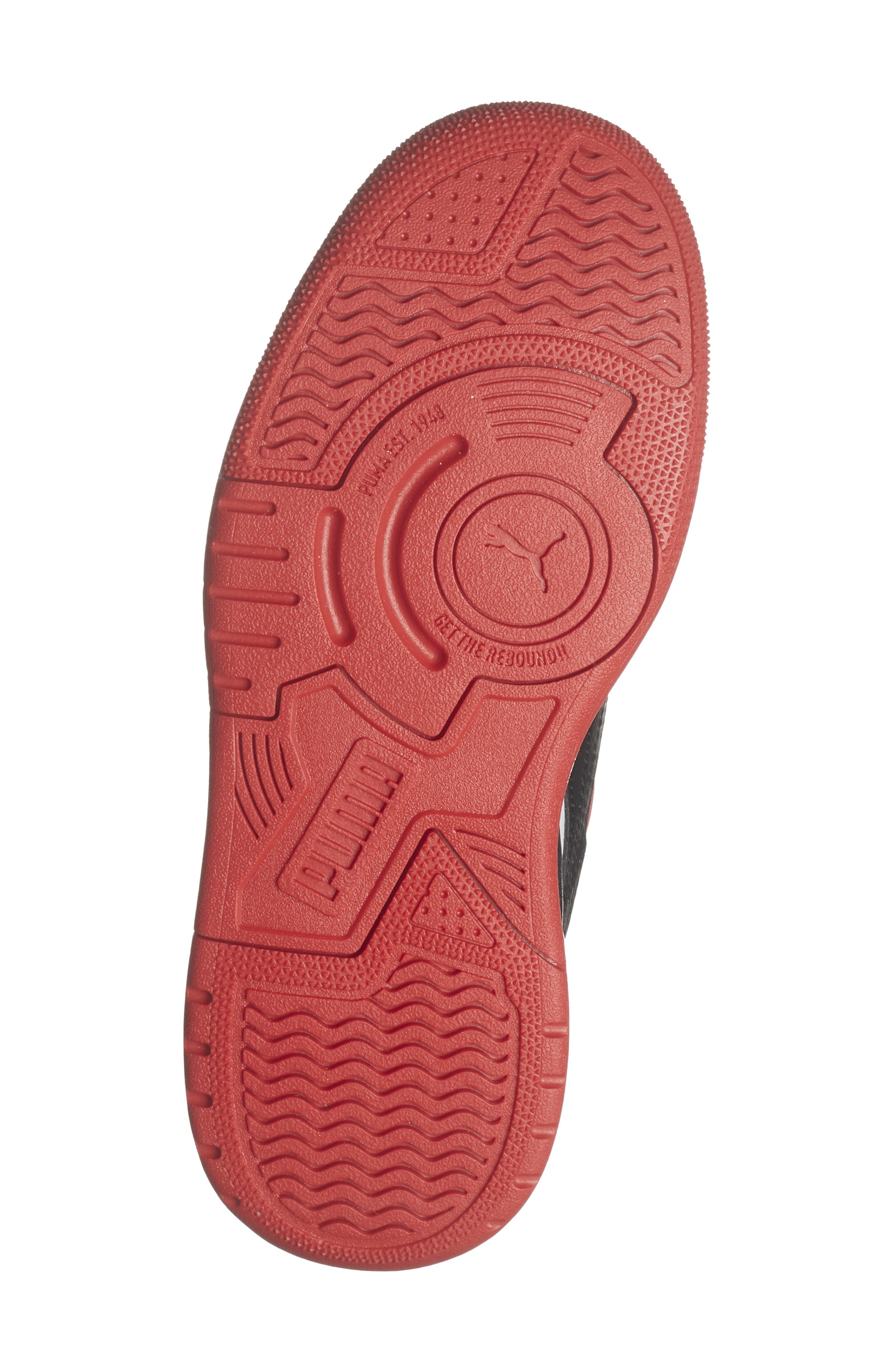 PUMA Kids' Rebound Retro Sneaker, Alternate, color, For All Time Red-Black-White