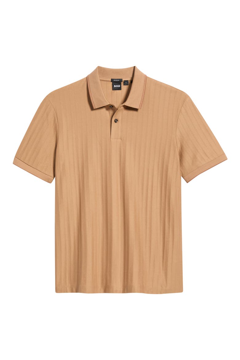 H-Parlay Cotton Polo, Alternate, color, MEDIUM BEIGE