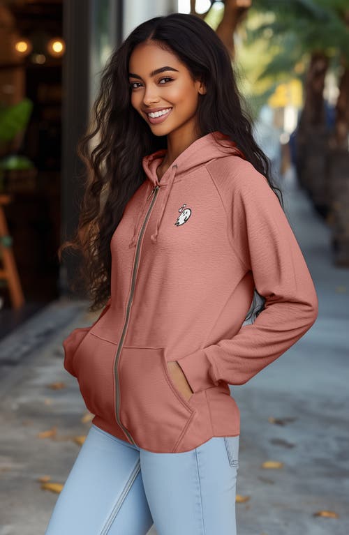 DALIX DALIX HEARTLY GHOST ZIP FLEECE HOODIE 