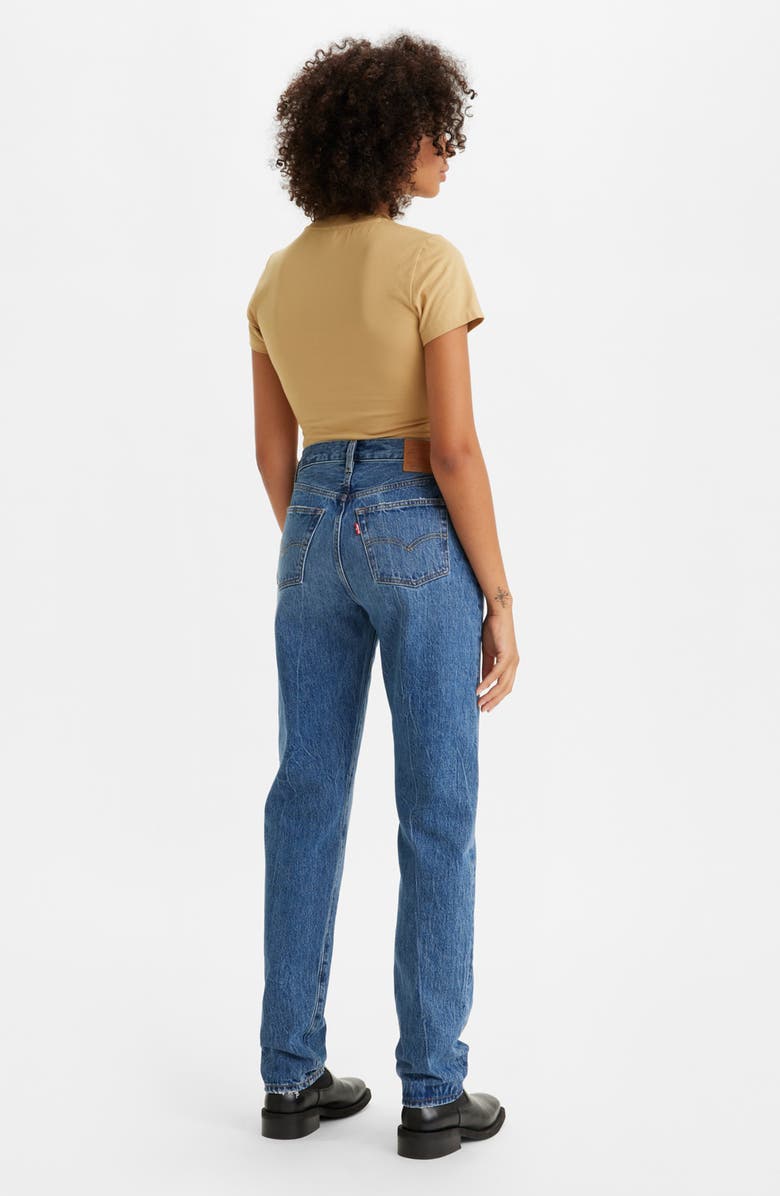 Levi's<sup>®</sup> 501<sup>®</sup> '81 High Waist Straight Leg Jeans, Alternate, color, 