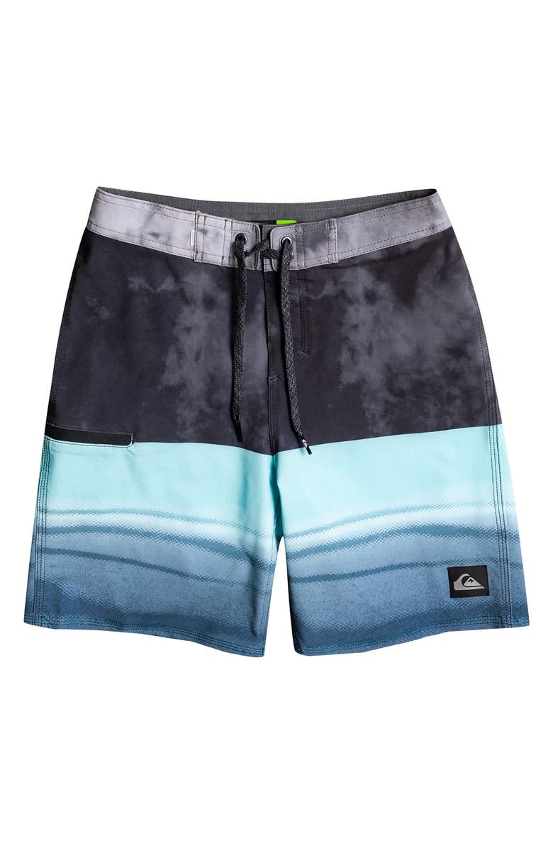 Quiksilver Kids' Surfsilk Five 0 Board Shorts, Main, color, 