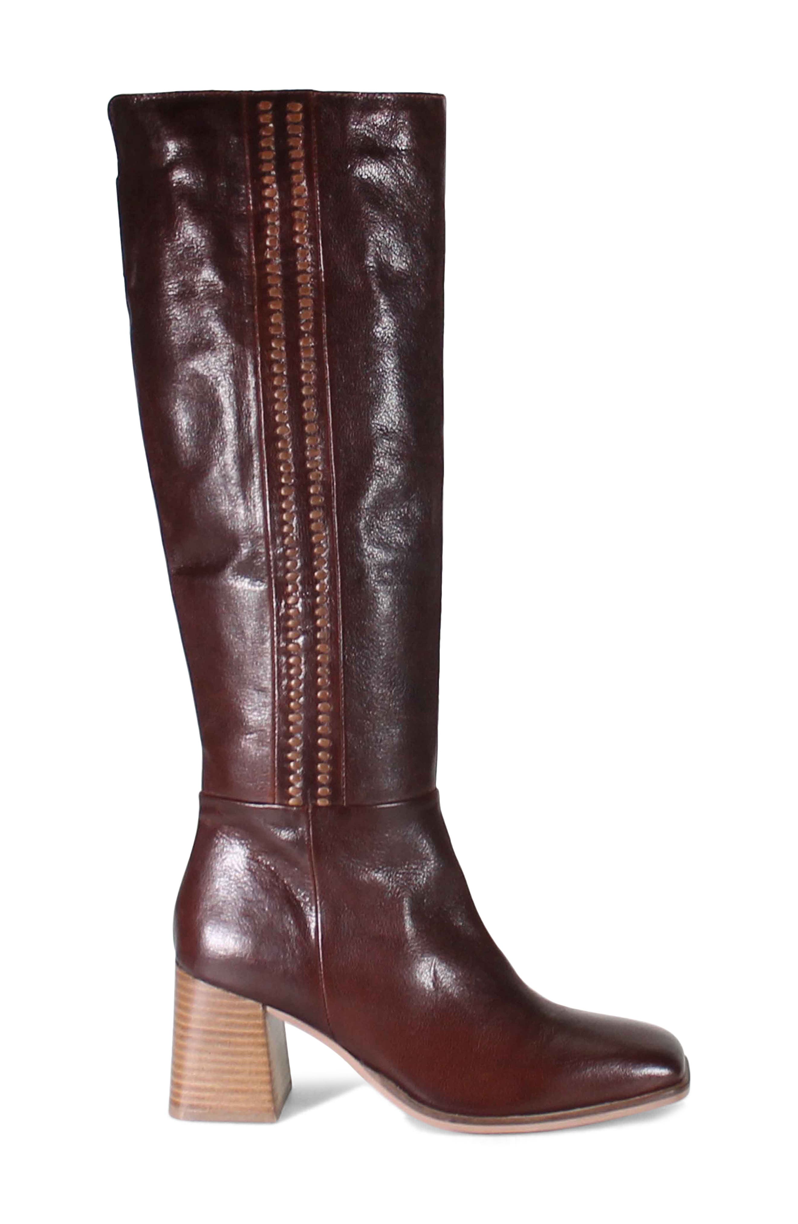 Diba True Mar Velus Knee High Boot, Alternate, color, Cognac