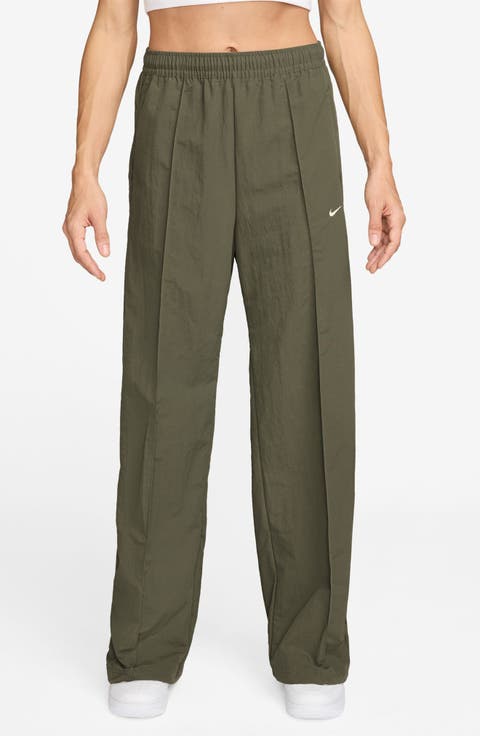 Sportswear Everything Wovens Mid-Rise Open-Hem Pants