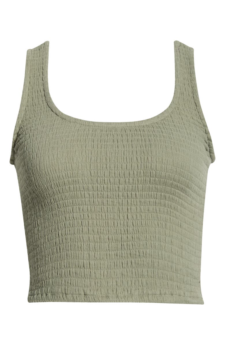 Marine Layer Coralina Cotton Smock Tank, Main, color, Sea Spray