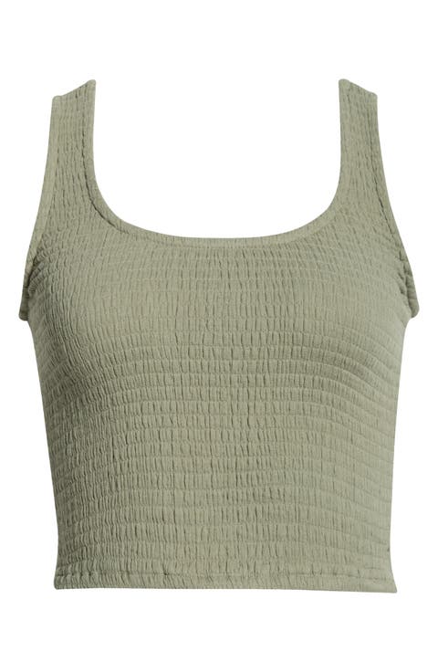 Coralina Cotton Smock Tank