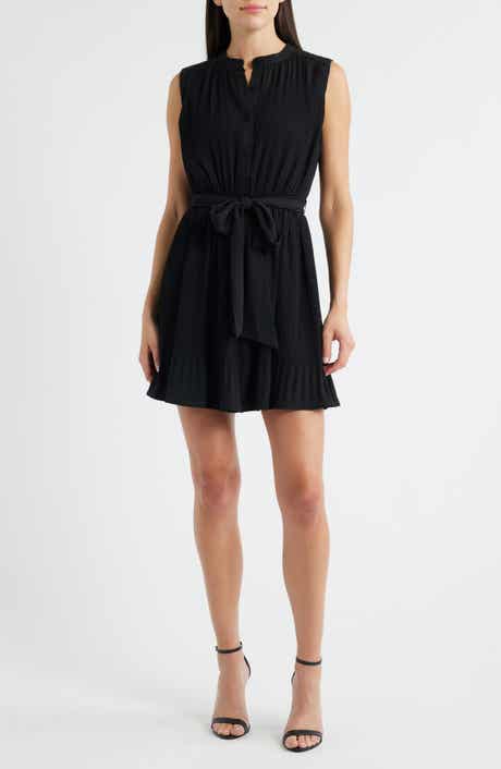 Pleated Minidress