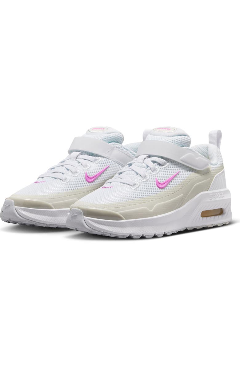 Nike Kids' Air Max Bia Sneaker, Main, color, White/ Magenta/ Spruce Aura