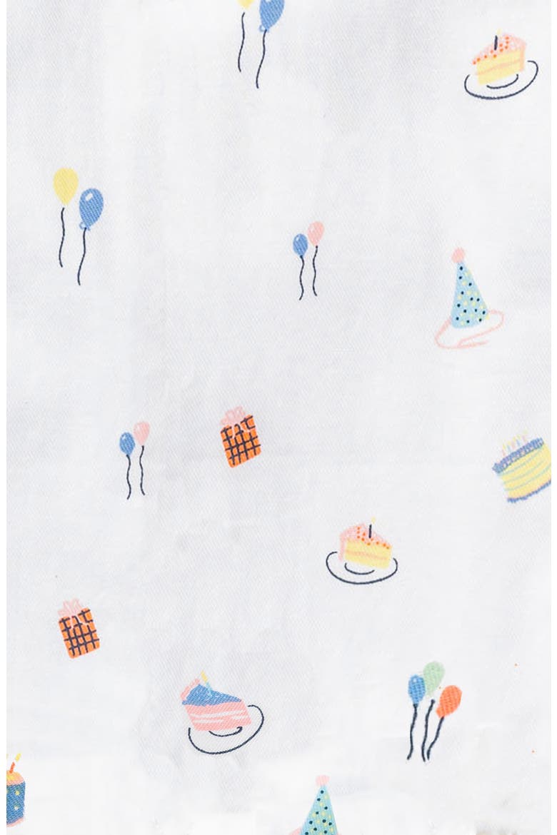 Birthday Wishes Pajama Set, Alternate, color, WHITE