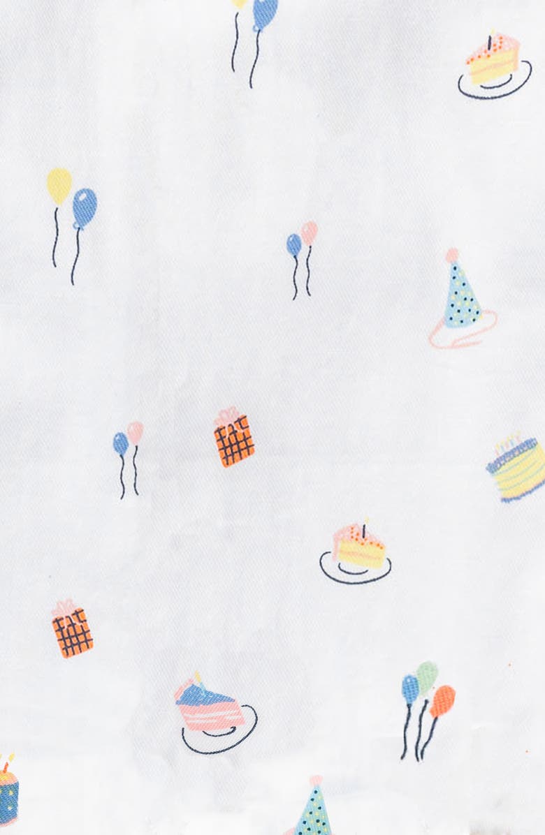 Petite Plume Kids' Birthday Wishes Two-Piece Pajamas, Alternate, color, White