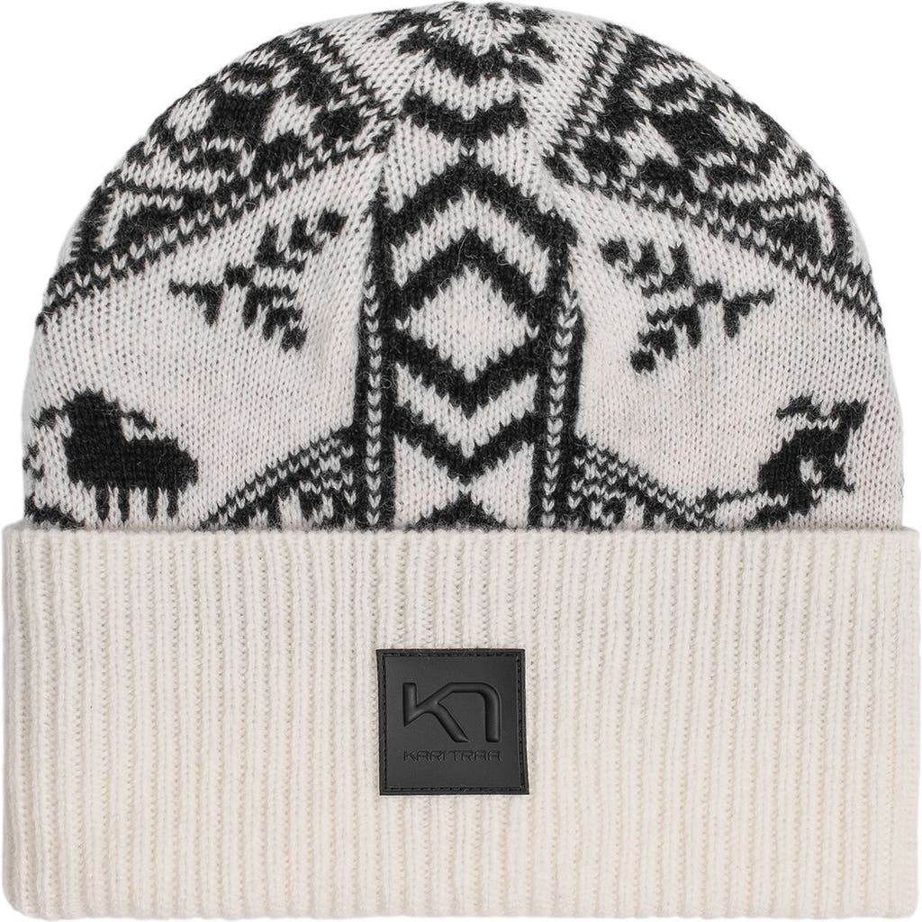 Kari Traa Saga Knit Beanie In White