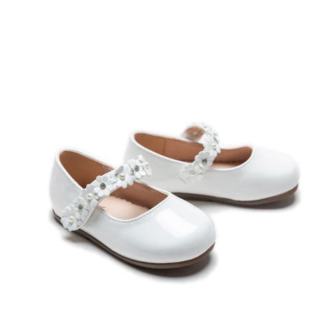 Amelia Floral Band Flats (Walker & Toddler)