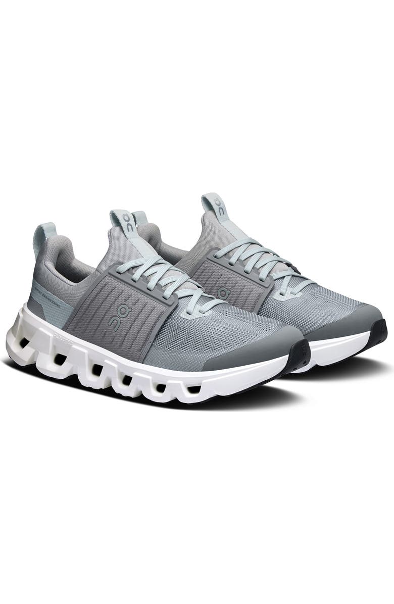 On Kids' Cloudswift Running Shoe, Main, color, Alloy/ Glacier