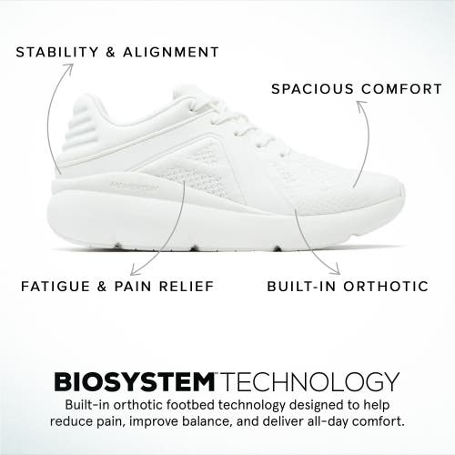 Abeo Mxv Shift Sneaker In Bright White - Metatarsal