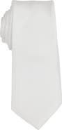 Brooklyn Brigade Men's Solid Satin X-Long Tie