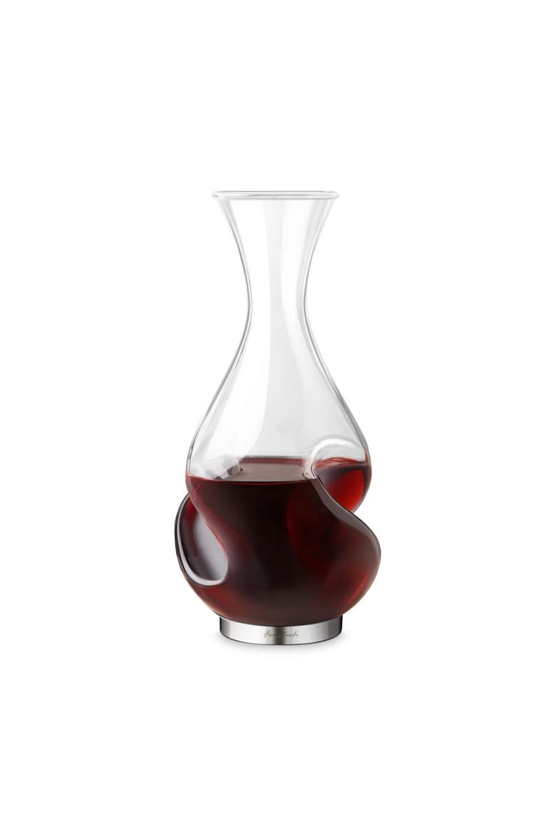 L'Grand Conundrum Aerator Decanter, Alternate, color, Clear