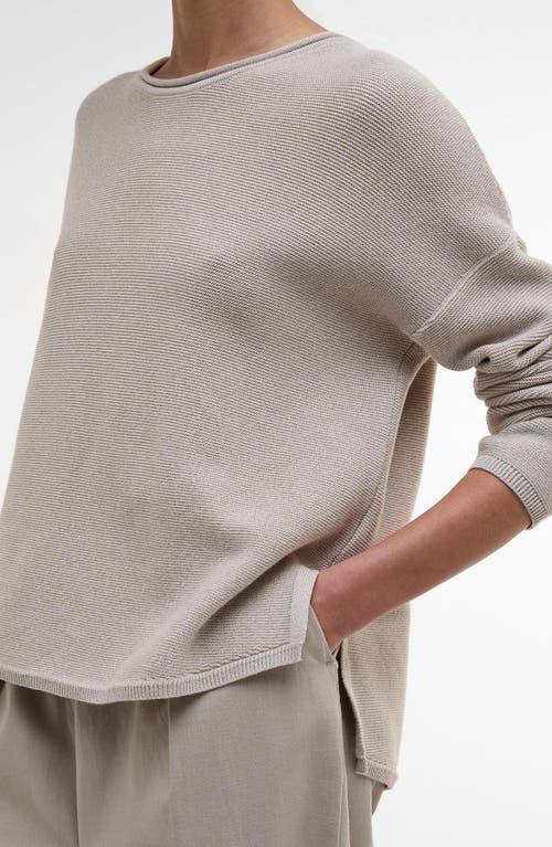 Barbour Marine Relaxed Fit Cotton Sweater