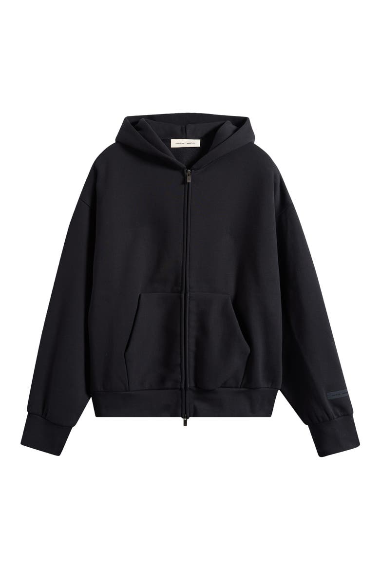 Classic Fleece Zip Hoodie, Alternate, color, VINTAGE BLACK