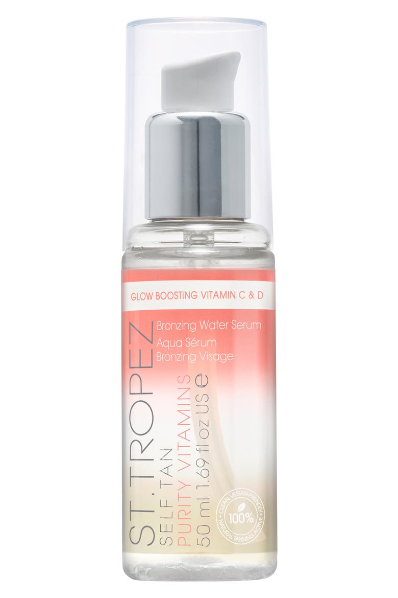 Self Tan Purity Vitamins Bronzing Water Face Serum video