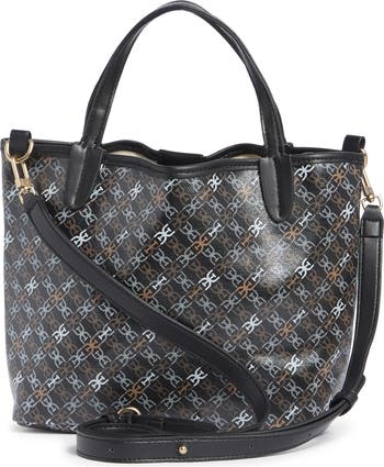 Harper Monogram Mini Shopper Tote Bag