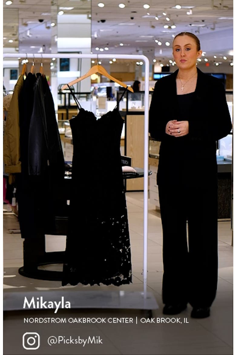 Velvet Lace Midi Dress video