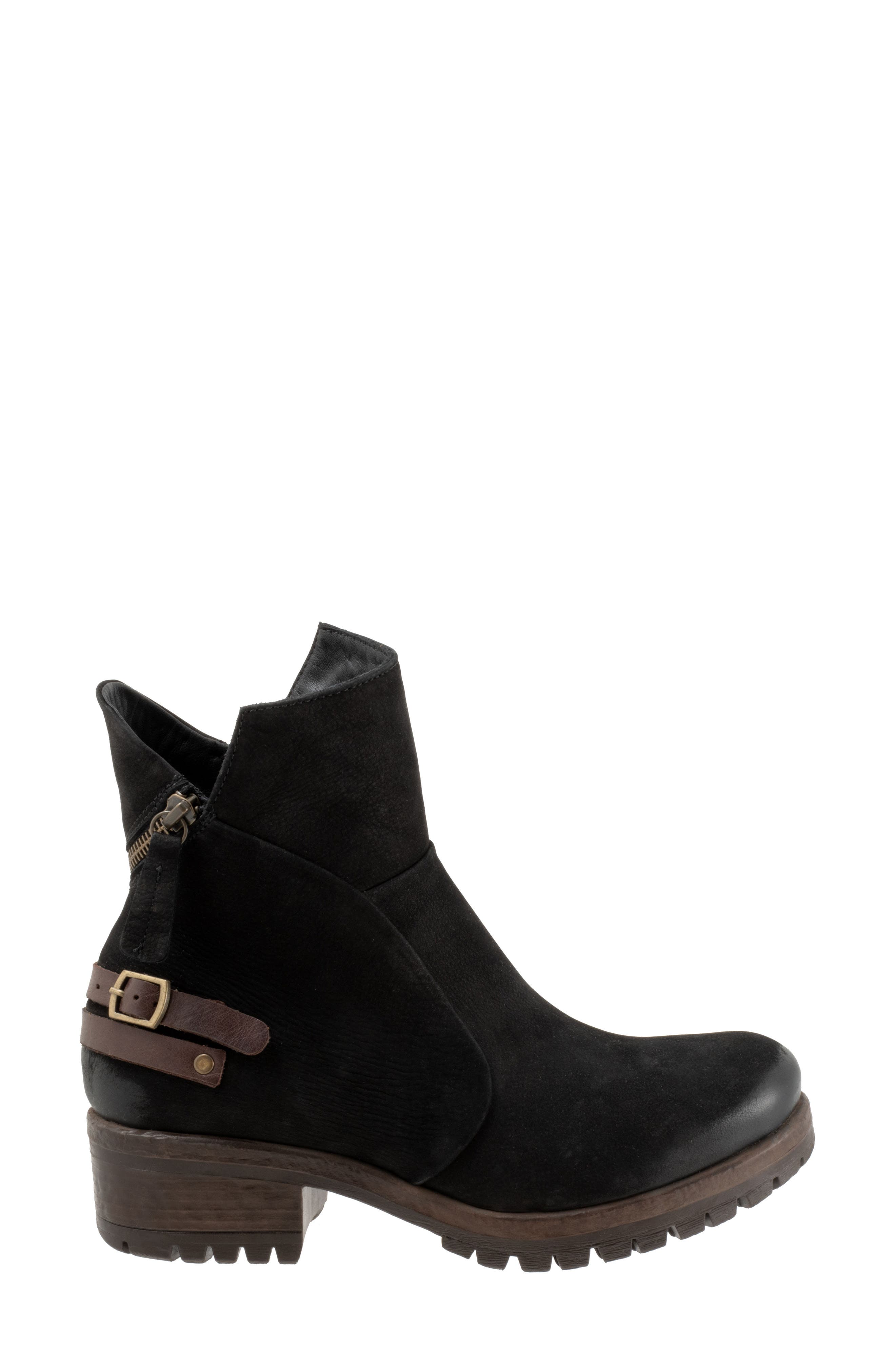Bueno Fallon Bootie, Alternate, color, Black Nubuck