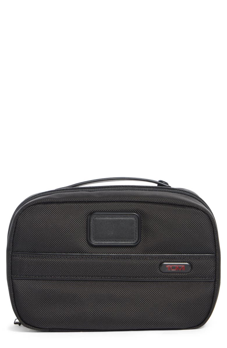 TUMI Split Travel Kit, Main, color, Black
