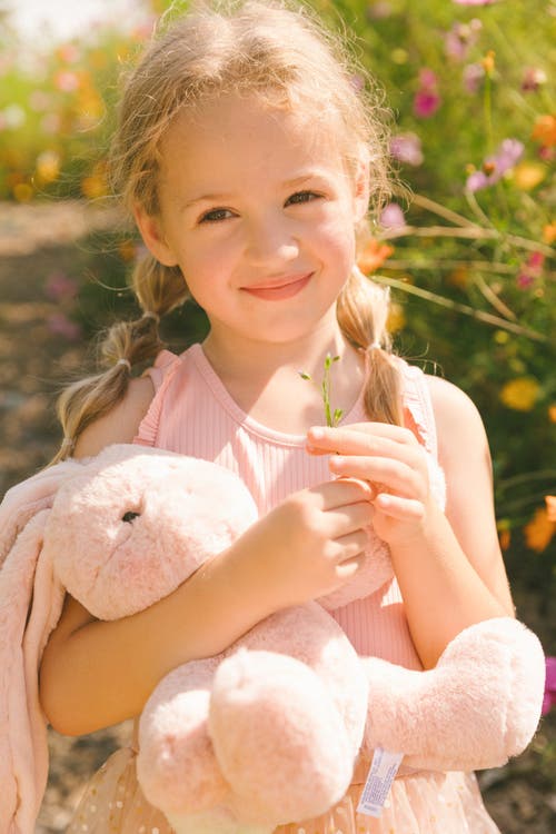 Deux Par Deux Girls' Bi-material Dress With Printed Dots On Mesh Skirt Warm - Big Kid In Warm Old Pink