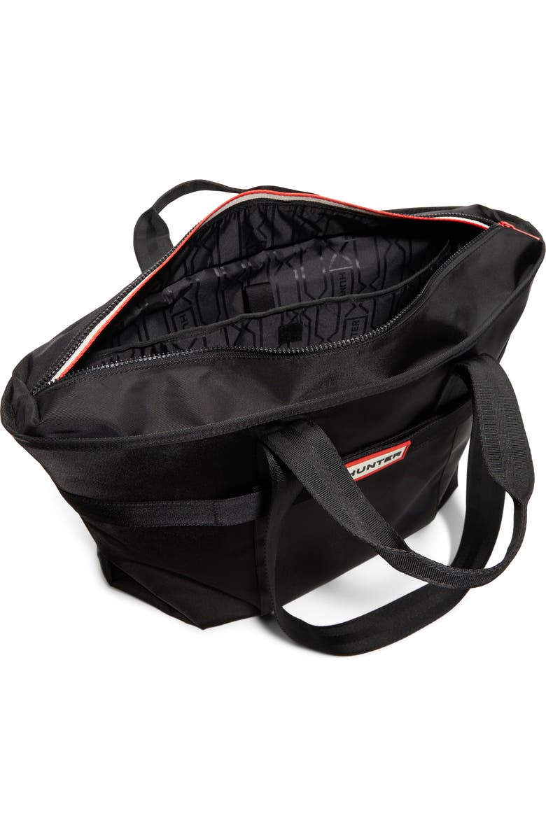 Hunter Laptop Pocket Tote Bag, Alternate, color, Other Black