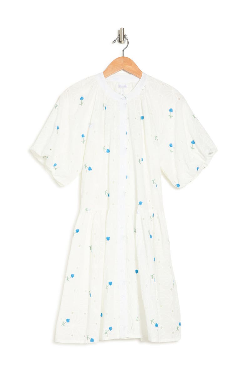 STITCHDROP Blossom Micro Print Dress, Alternate, color, 