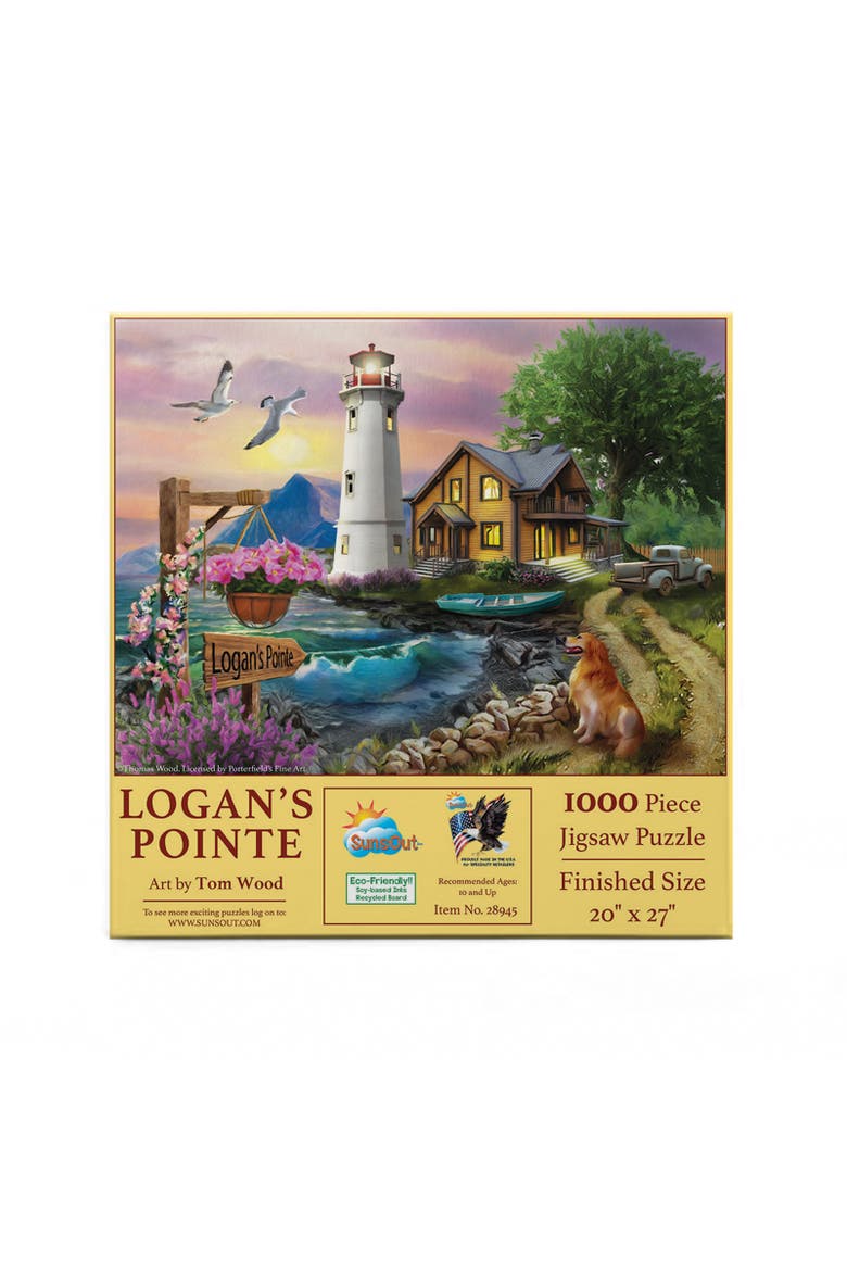 Logan's Pointe 1000 piece Jigsaw Puzzle for Adults, Alternate, color, Multicolor