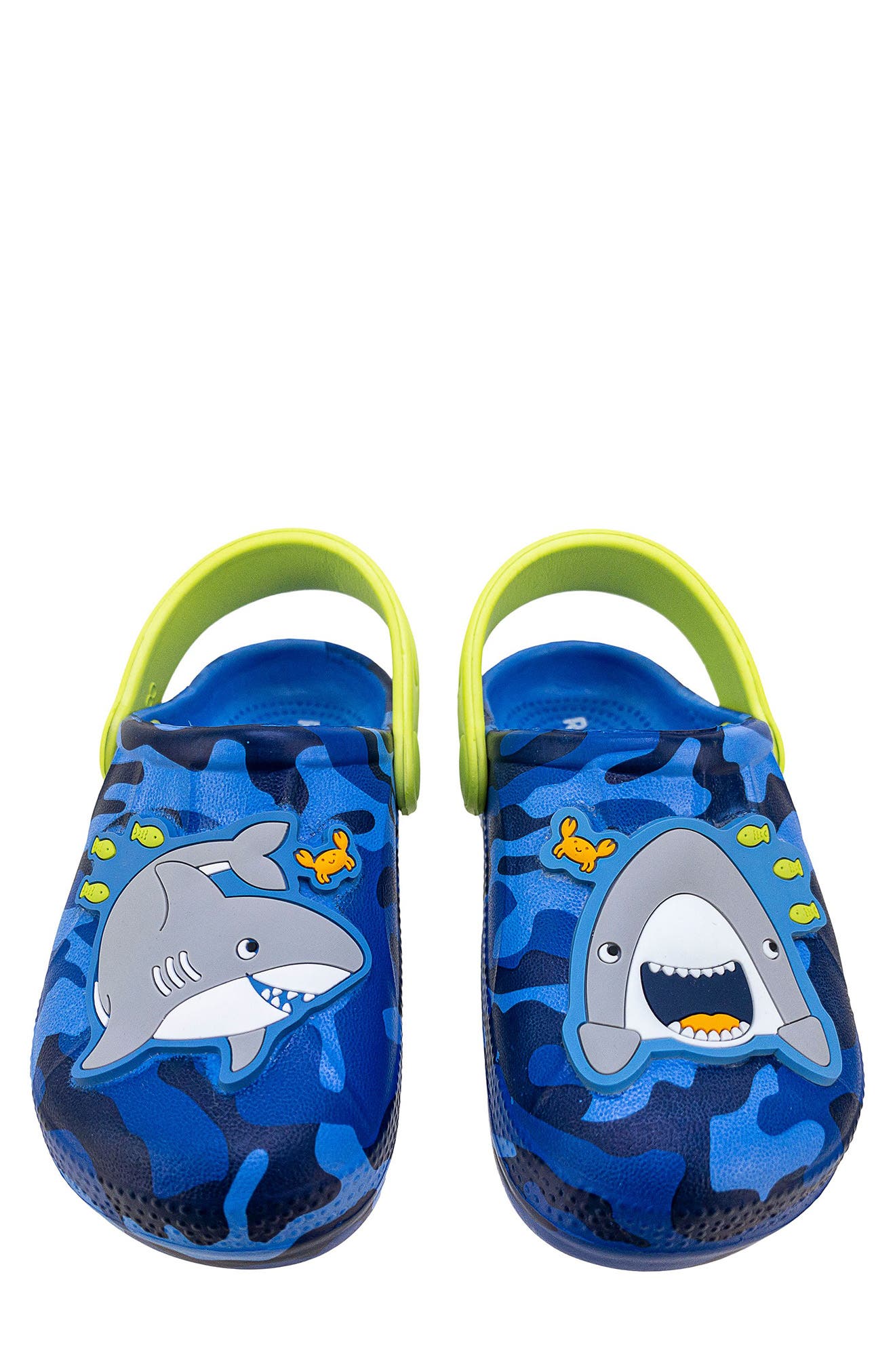RAINBOW DAZE Shark Molded Clog, Main, color, 
